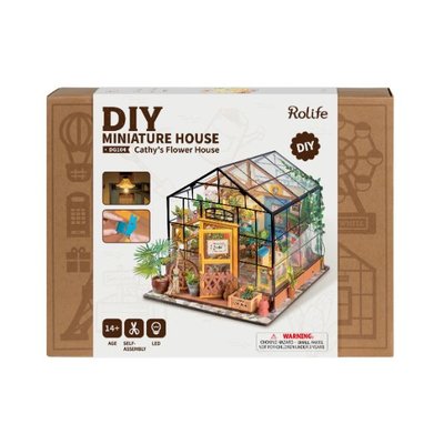 Rolife Cathy's Flower house Işıklı 3D Yapboz DG104 | D&R