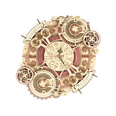 Rokr Zodiac Wall Clock Hareketli  3D Yapboz LC601