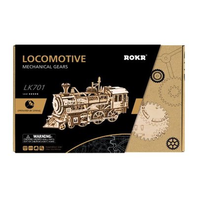 Rokr Locomotive Sabit 3D Yapboz LK701