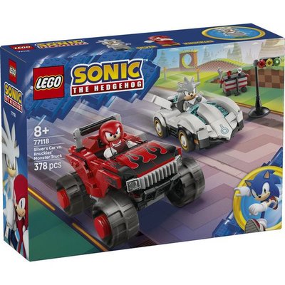 LEGO Sonic Silver’ın Arabası vs Knuckles Canavar Kamyonu 77118