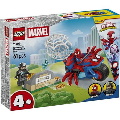 LEGO Marvel Spidey ve Arkadaşları Spidey vs. Rhino 11206
