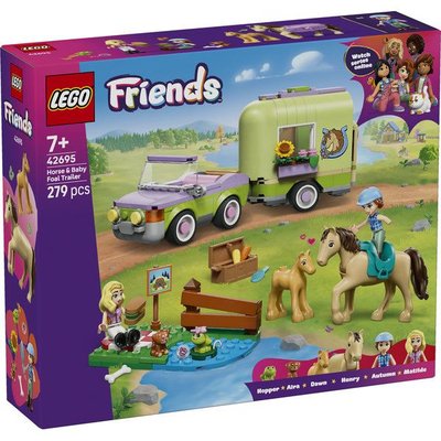 Lego Friends Horse&Baby Foal Trailer 42695