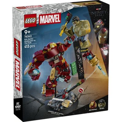 Lego Marvel Epic Battle Hulkbuster vs The Hulk 76343