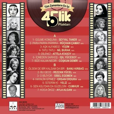 Tüm Zamanların En İyi 45 'Lik Plakları