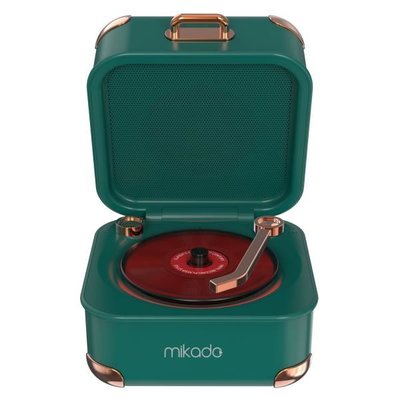 Mikado MD-62BT Yeşil Retro Müzik Kutusu
