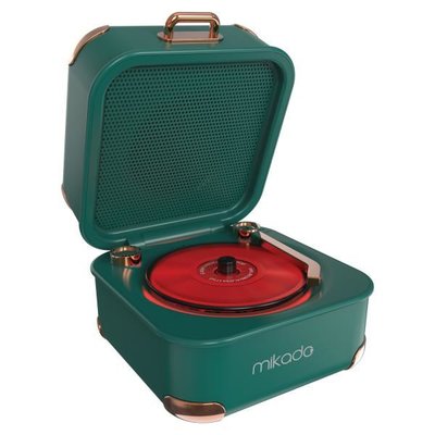Mikado MD-62BT Yeşil Retro Müzik Kutusu