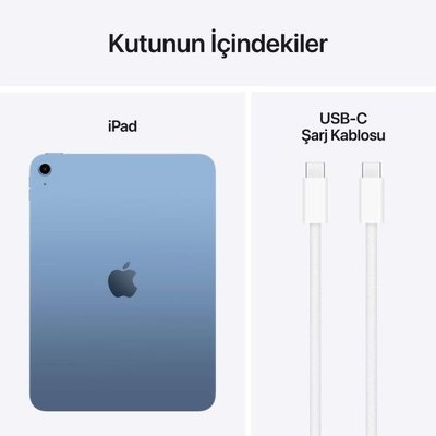 iPad 11. Nesil Wi-Fi 128 GB 11 MD4A4TU/A Mavi Tablet | D&R