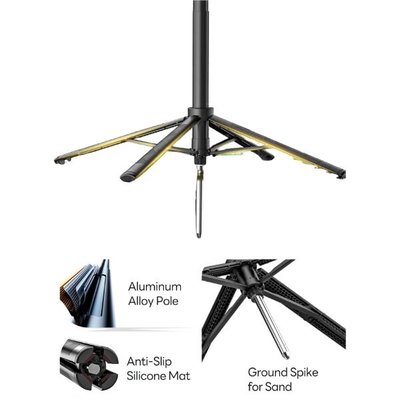 Piili AI Yüz Takip Tripod Stand P-A01 Siyah

