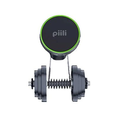 Piili 2 İn 1 Magnetic Car Holder Kablosuz Araç Şarj Cihazı P-D12