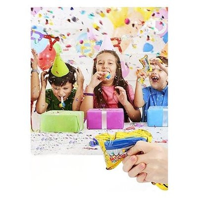 Gokidy 6'lı Şişir Patlat Konfeti Seti