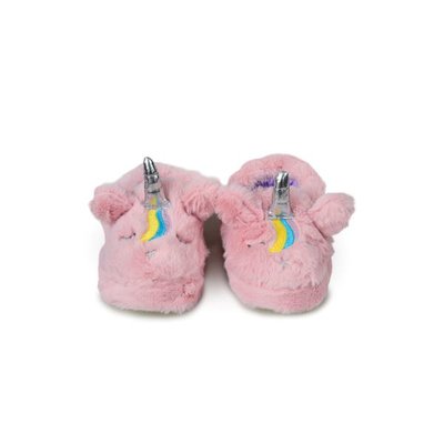 Peluche Çocuk Pembe Unicorn Ev Ayakkabısı 33/34