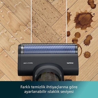 Philips 7000 Serisi AquaTrio XW7263/11 Islak Kuru Şarjlı Dikey Süpürge
