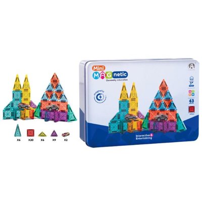 Başel Manyetik Puzzle 3,75cm 43 Prç