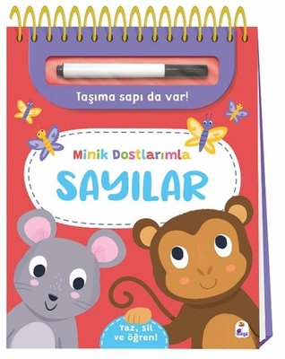 Minik Dostlarımla Sayılar - Yaz Sil ve Öğren
