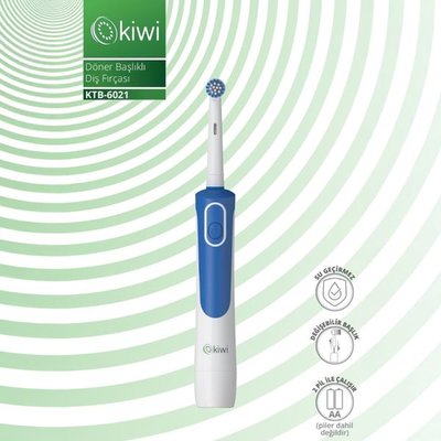 Kiwi KTB-6021 Pilli Diş Firçası