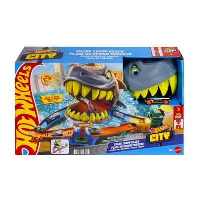 Hot Wheels City Köpekbalığı Sahil Savaşı Oyun Seti JHL96