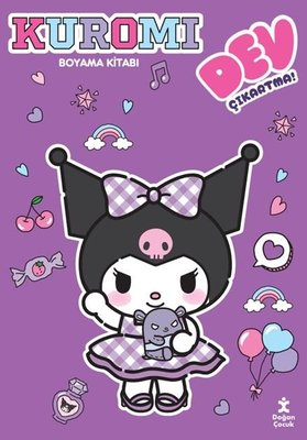 Kuromi - Dev Çıkartmalı Boyama Kitabı (Kolektif) - Fiyat & Satın