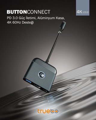 Truebo ButtonConnect Laptop Docking Station