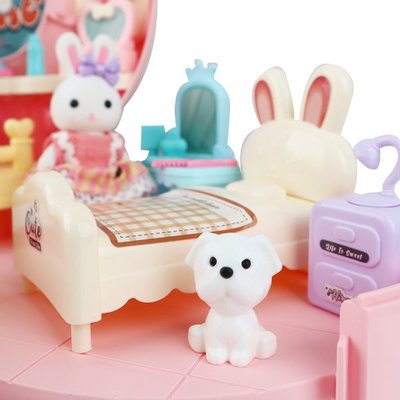 Bay Dreamy Çantalı Mini Tavşan Evi