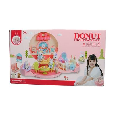 Bay Dreamy Çantalı Mini Tavşan Evi