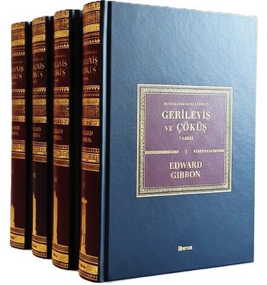 Roma İmparatorluğu'nun Gerileyiş ve Çöküş Tarihi Seti - Tam Metinli - 4 Kitap Takım