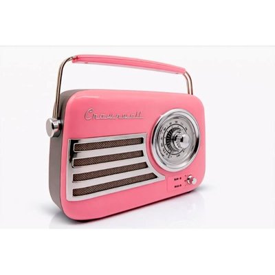 Crown Well CW021-P Nostajik Radyo, Pembe