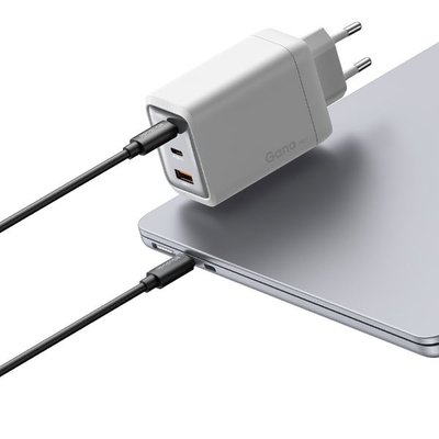 Mcdodo CH-0120 GaN Serie 100W 2C1A Mini GaN Şarj Cihazı EU Plug  Beyaz