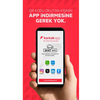 Kontak Araba Etiketi