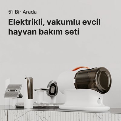 Xenon Smart X6301 5'i 1 Arada Evcil Hayvan Tüy Bakım Seti