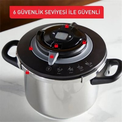 Tefal Clipso+ Chef 6 Lt Düdüklü Tencere