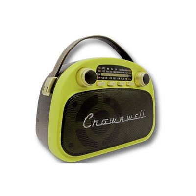 Crown Well CW030-Y Retro Radyo Sarı