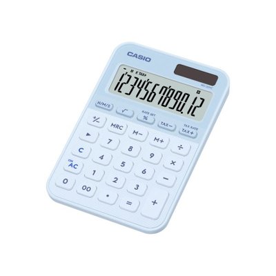 Casio MS-20YC-LB-W-DP Hesap Makinesi Mavi