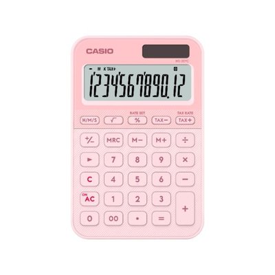 Casio MS-20YC-LP-W-DP Hesap Makinesi Pembe
