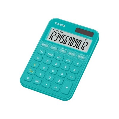 Casio MS-20YC-TU-W-DP Hesap Makinesi Turkuvaz