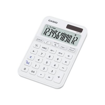 Casio MS-20YC-WE-W-DP Hesap Makinesi Beyaz