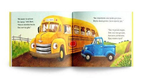 Küçük Mavi Kamyonet Okul Yolunda