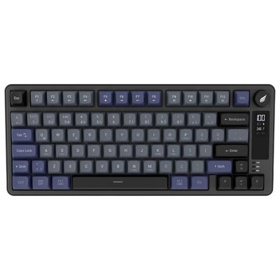Hawk Gaming HK255 Siyah - Gri RGB %75 TKL Membrane Switch Kablolu / Kablosuz Oyuncu Klavyesi