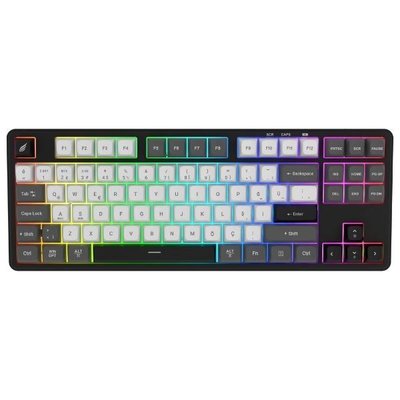 Hawk Gaming HK220 RGB TKL Membrane Switch Kablolu / Kablosuz Oyuncu Klavyesi