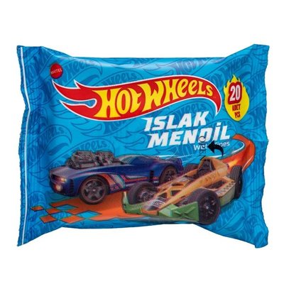 Hot Wheels Islak Mendil 20'li