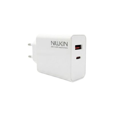 Nillkin 30W Double Type-C / Usb-A Adaptör Beyaz