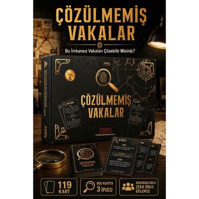 Mole Çözülmemiş Vakalar Kutu Oyunu