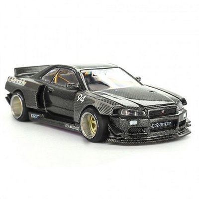 Mini GT Nissan Skyline GT-R (R34) Kaido Works GReddy V2 KaidoHouse