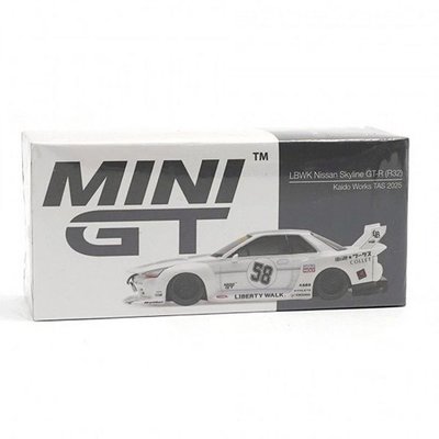 Mini GT 1/64 LBWK Nissan Skyline GT-R (R32) Kaido Works TAS 2025 | D&R
