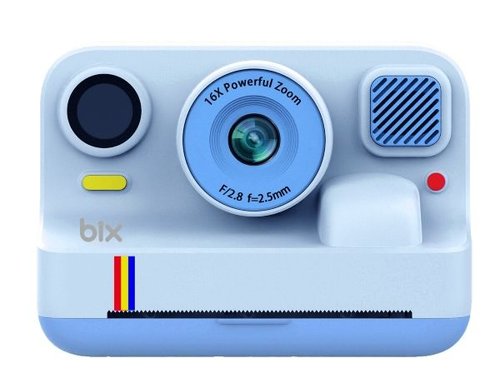 Bix BXKP01-BL 1080P 30FPS 48MP Şipşak Çocuk Kamerası Mavi
