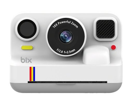 Bix BXKP01-WE 1080P 30FPS 48MP Şipşak Çocuk Kamerası Beyaz