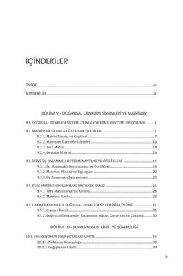 Genel Matematiğe Giriş 2