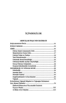 Abdullah Paşa'nın Balkan Savaşı Hatıratı - Mahmut Muhtar Paşa'nın Cevabı