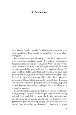 Boris Vian'ın Paralel Hayatları