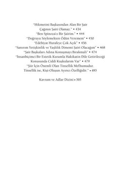 Şiirimin Çeyrek Yüzyılı - Günümüz Türk Şiiri Üzerine Makaleler