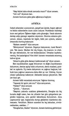 Afrika Üçlemesi 1.Kitap - Sürgün